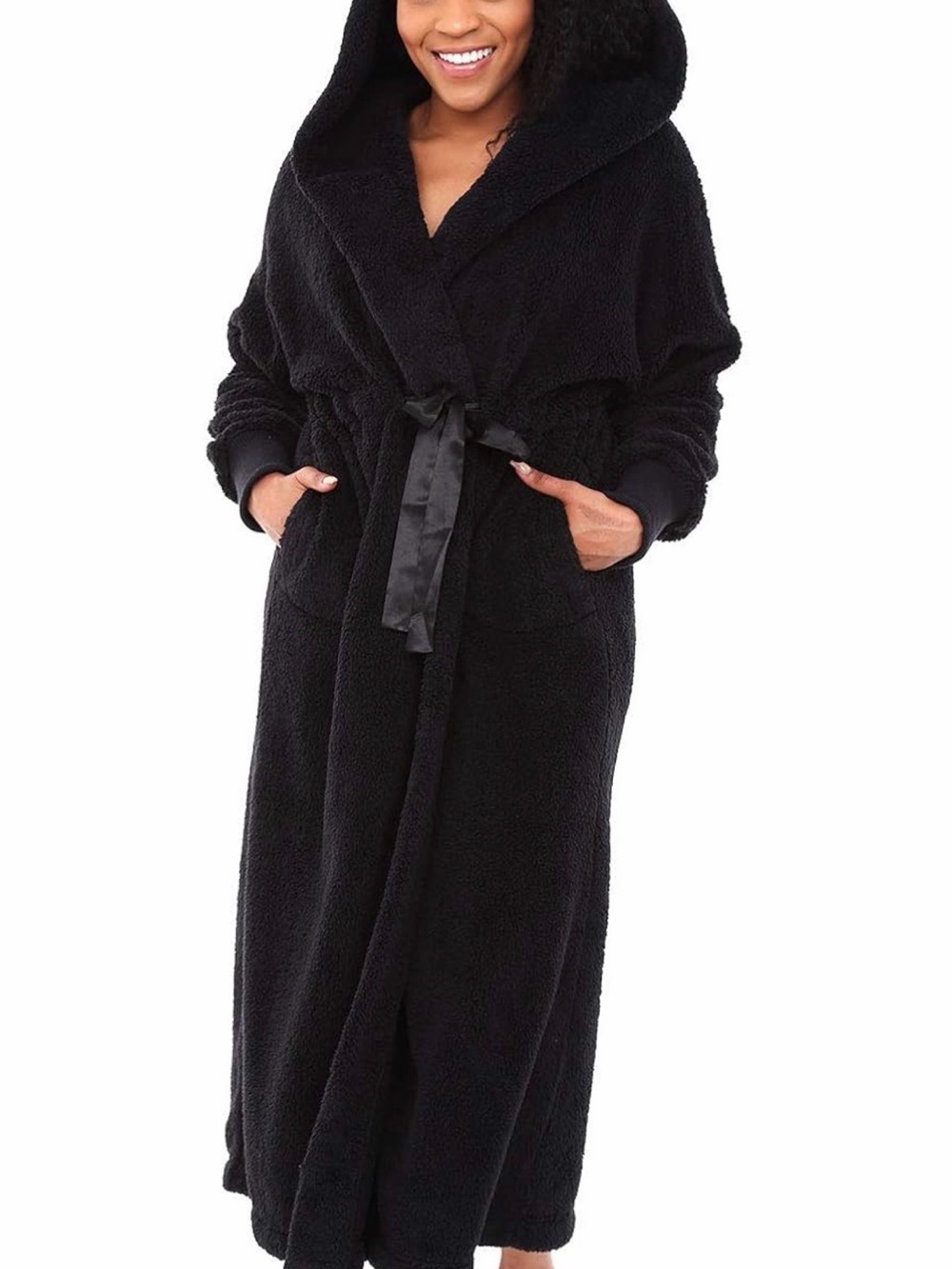 Brand New Soft Plush Robe with Hood Sz XS